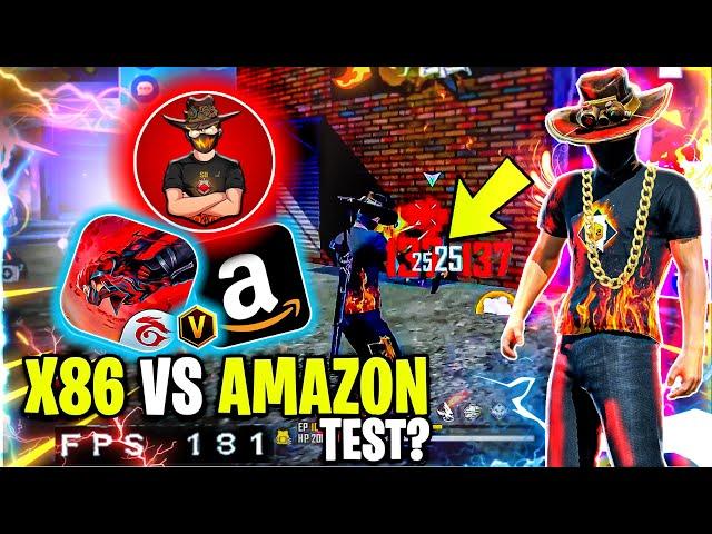 @AxelOfficial | Free Fire Amazon Apk VS Free Fire x86 Which One is Better ?