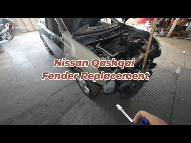 Nissan Qashqai Fender Replacement