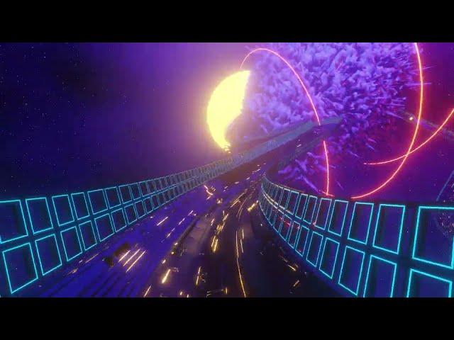 3D Render Abstract Tunnel 4K VJ Loop Video | No Copyright Motion VJ Loop Video