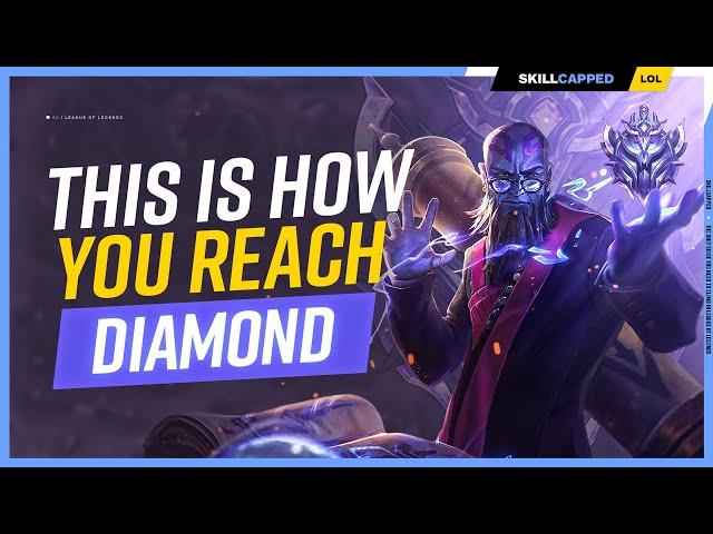 THIS is how you reach DIAMOND in League of Legends!