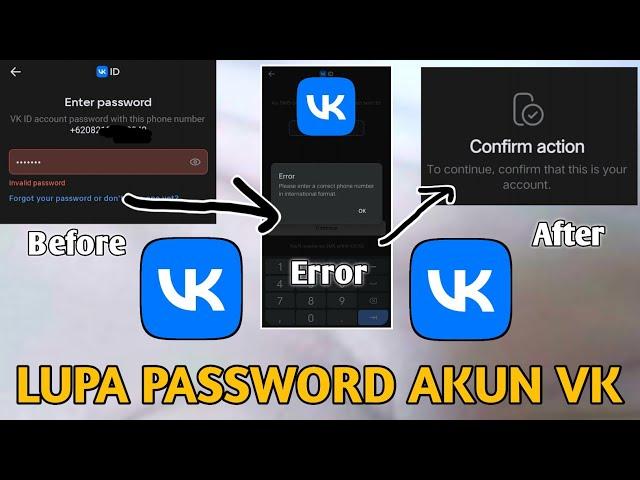 Cara Login VK Lupa Password 100%MUDAH