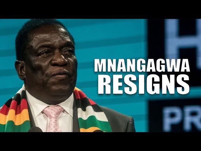 BREAKING NEWS: Mnangagwa Resigns