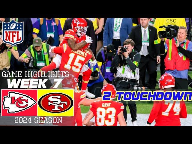 KC Chiefs vs. SF 49ers [WEEK 7] FULL GAME 3rd-QTR Highlights | NFL Highlights 2024