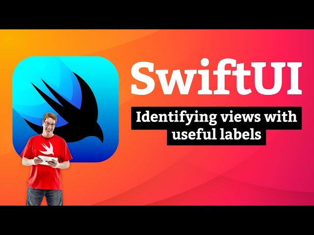 iOS 15: Identifying views with useful labels – Accessibility SwiftUI Tutorial 1/6