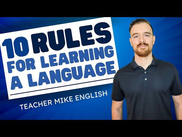 Ten Rules for Language Learning Success