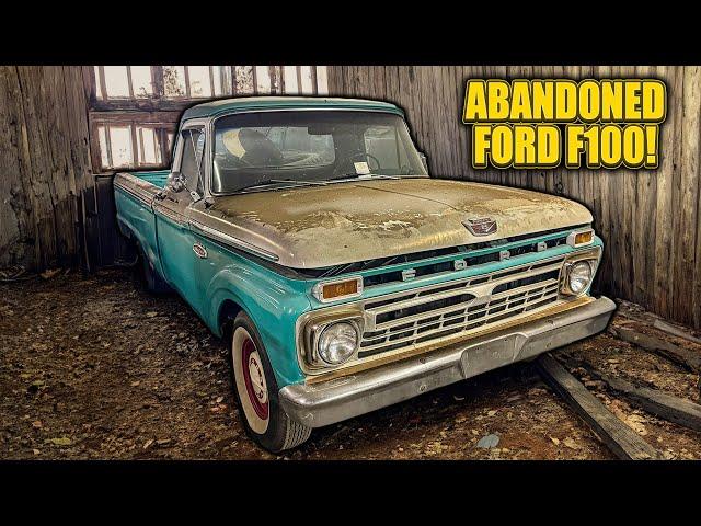 First Wash in 15 Years: ABANDONED Ford F100! | Car Detailing Restoration