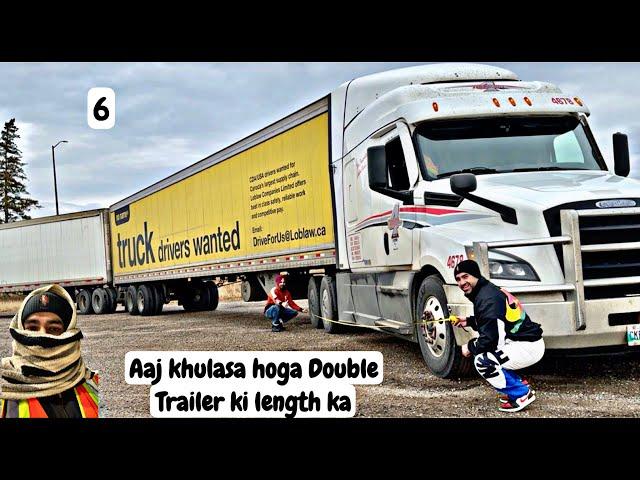 150 Feet Fake or True ! How much Double Trailer (LCV) Length in Canada ? 672