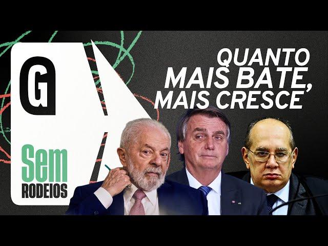 Bolsonaro bate Lula em pesquisa e Gilmar Mendes revela seu lado