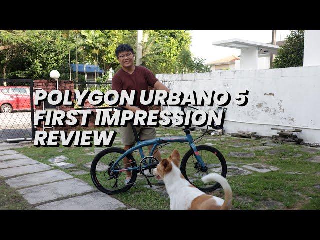 Polygon Urbano 5 First Impression Review / Bike Review 016