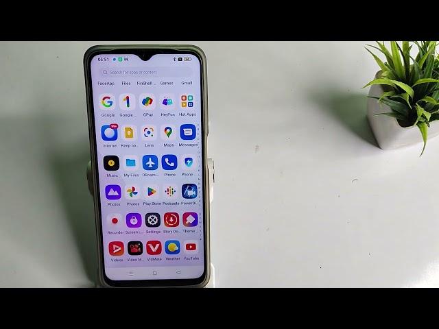 How to on auto rotate screen in REALME C33 , auto rotate mobile setting