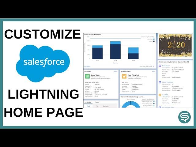 Customize Salesforce Lightning Home page