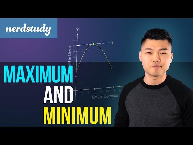 Maximum and Minimum of a Quadratic Function - Nerdstudy