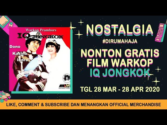 Full Movie I IQ Jongkok I Warkop Dono Kasino Indro