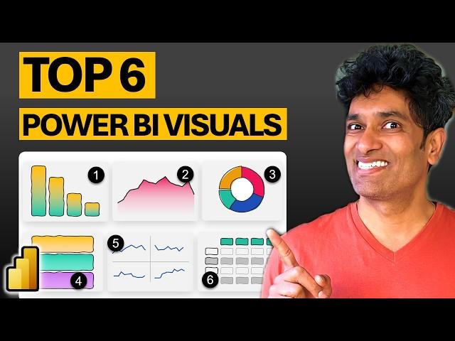 If you are new to Power BI, you need to learn these 6 charts