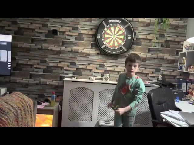 ZAC PLAYS DARTS WITH DAD | ZAC’S WORLD