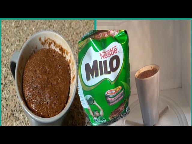 2 MINUTES MILO CAKE IN A MUG | MICROWAVE | EASY TO MAKE