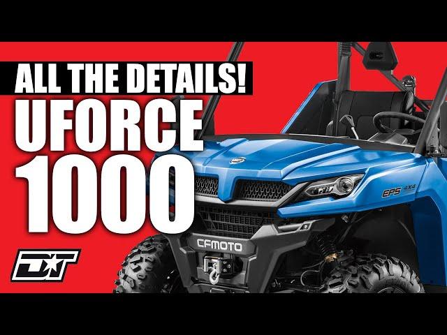 CFMOTO UFORCE 1000 EPS LX Walk Around & First Impressions