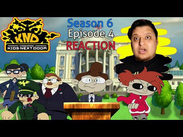 Operation: W.H.I.T.E.H.O.U.S.E. Codename: Kids Next Door | Season 6 Episode 4 (REACTION)