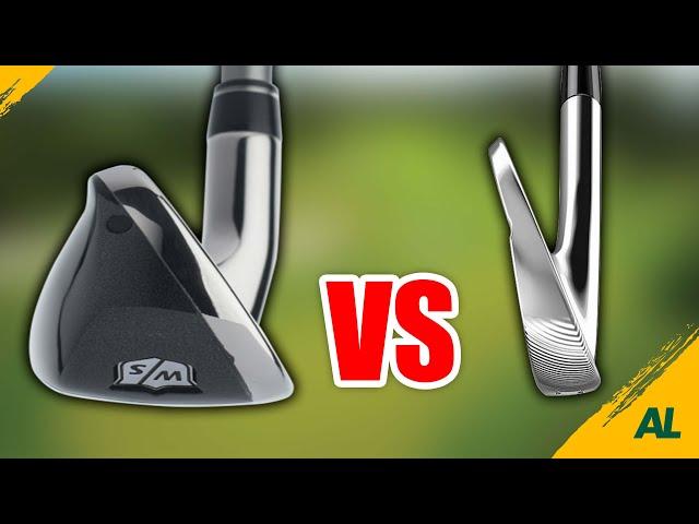 BIG BEGINNER GOLF CLUBS vs BLADES! | This WILL Surprise you!!