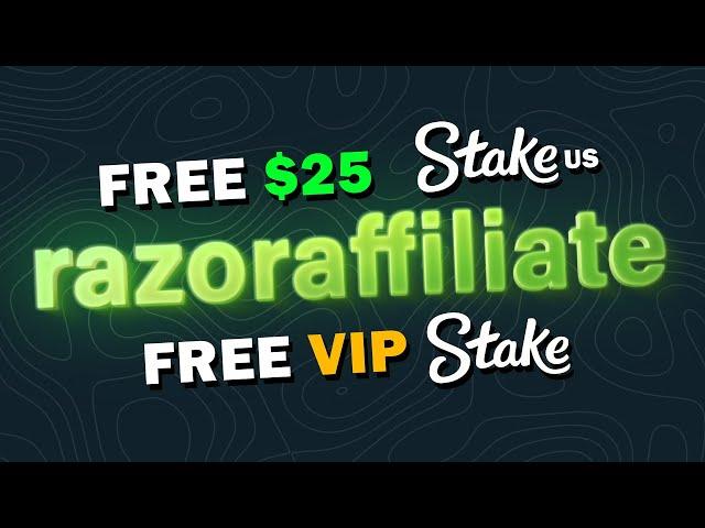 Stake Promo Code 'RAZORAFFILAITE' - Up to $500 Stake Bonus