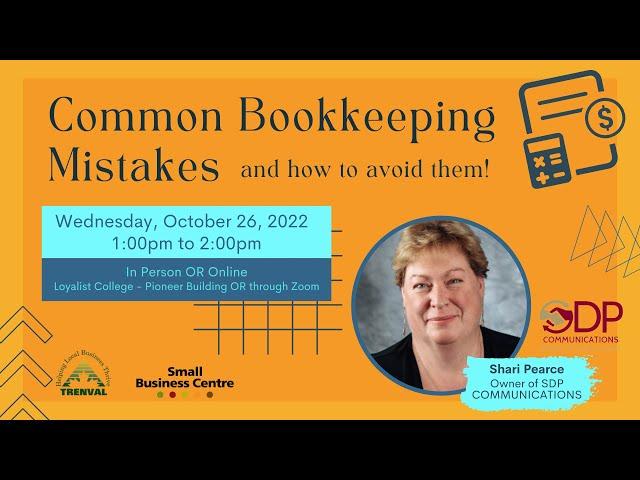 Common Bookkeeping Mistakes (And How to Avoid Them)