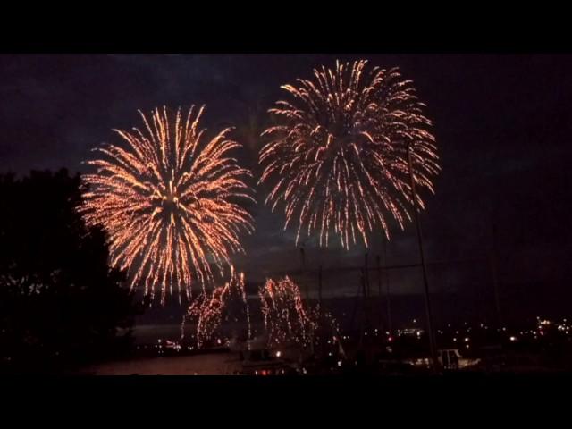 Fireworks Cowes Week 2017