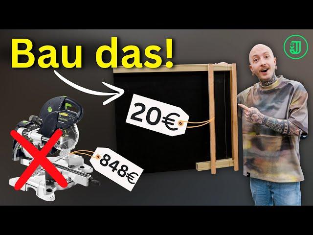 SPAR dein GELD! Kauf dir KEINE KAPPSÄGE!   Bau lieber DAS!  | Jonas Winkler