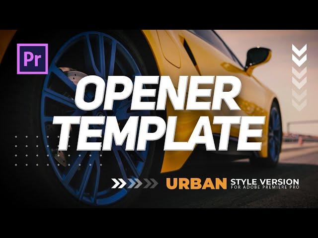 Trailer Opener Template Premiere Pro Free Download