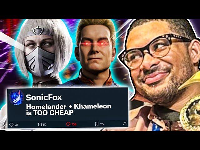 SonicFox Shows Why HOMELANDER is BROKE! - Mortal Kombat 1
