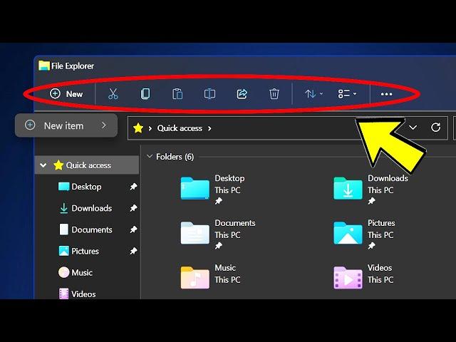 How to use the New Windows 11 File Explorer