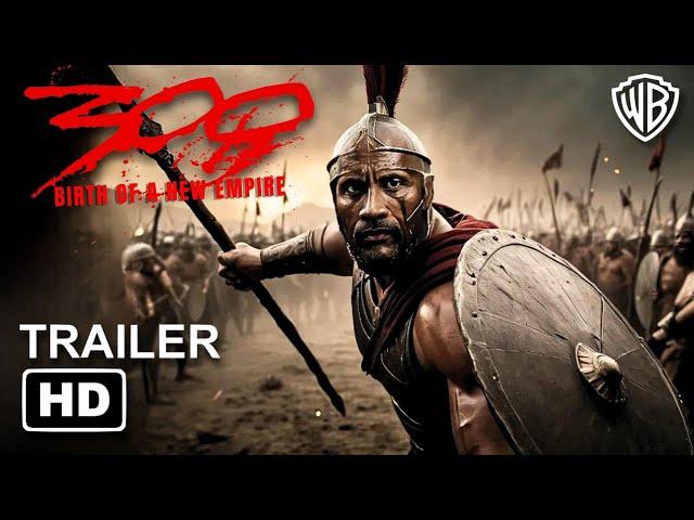 Zack Snyder's 300 - First Trailer (2025) | Dwayne Johnson & Warner Bros