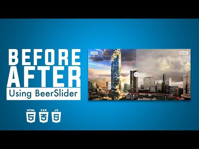 Create Image Comparison Slider (Before / After) Using BeerSlider plugin