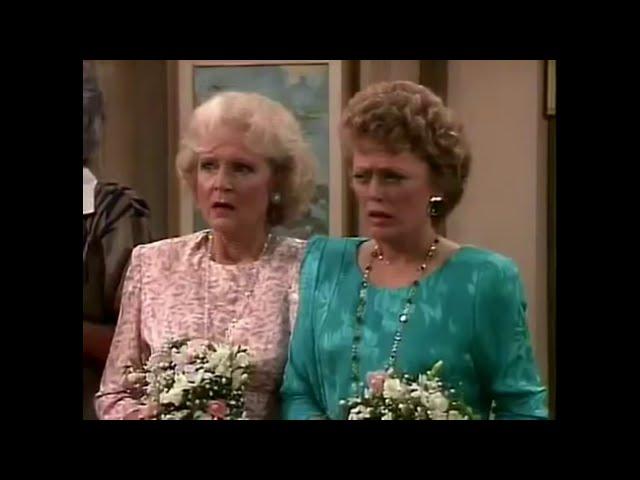 Betty White on the Golden Girls... featuring Quentin Tarantino as Elvis