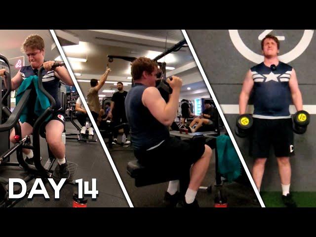 A New GYM Journey - Day 14 - Slowly Improving Every Day