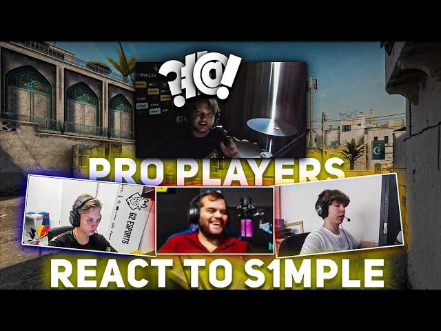 Pro Players React to S1mple's Drama (tragic)