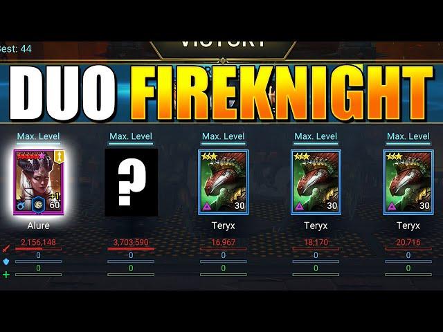 DUO FIREKNIGHT (Level Food) Stage 25 | Raid: Shadow Legends