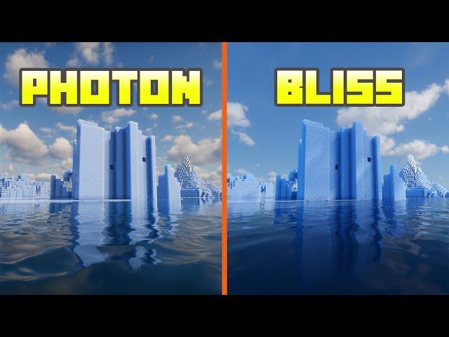 Photon vs Bliss | Shader Comparison