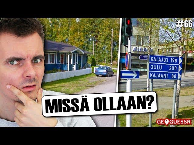 Missä mää oon? - Osa 66 | Katsoja teki Suomi-kartan?