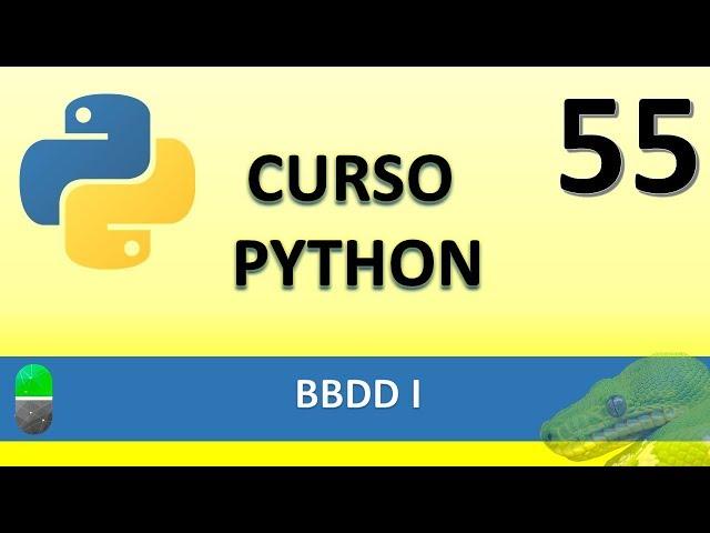 Curso Python. BBDD I. Vídeo 55