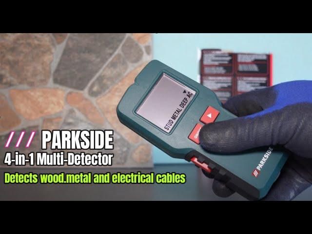 PARKSIDE  4-in-1 Multi-Detector [ Detects wood.metal and electrical cables ]