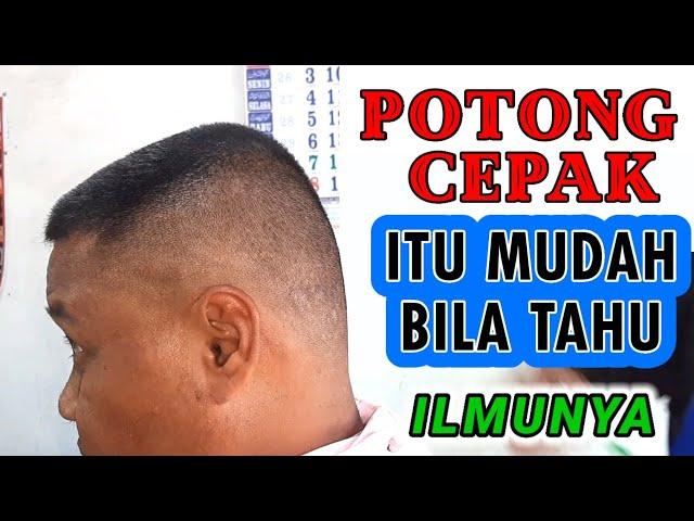 POTONG CEPAK Learn to Cut Short Hair Quickly. FLAT TOP @Masdik99