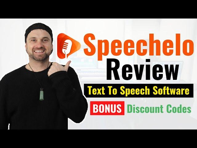 Speechelo Review 2022 ️  Text to Speech Software for $27 