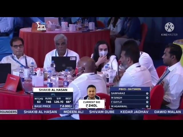 Shakib Al Hasan IPL Auction 2022