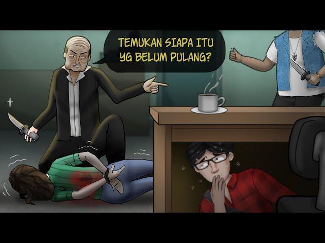 Menghitung Hari Sebelum M4TI - Gara2 Tahu Rahasia Boss #HORORMISTERI | Kartun Hantu, Animasi Horror