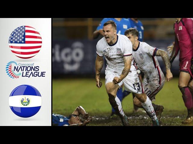 USA vs El Salvador | 2 Red Cards | Extended Highlights | Concacaf Nations League | June 14, 2022