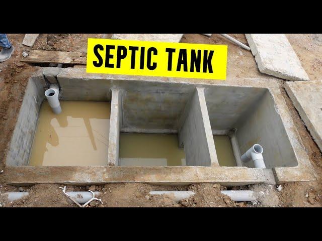 Construction of a Septic Tank in low cost method ┃ Scooping Method ┃