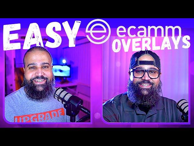 How to Use Overlays Easy with Ecamm