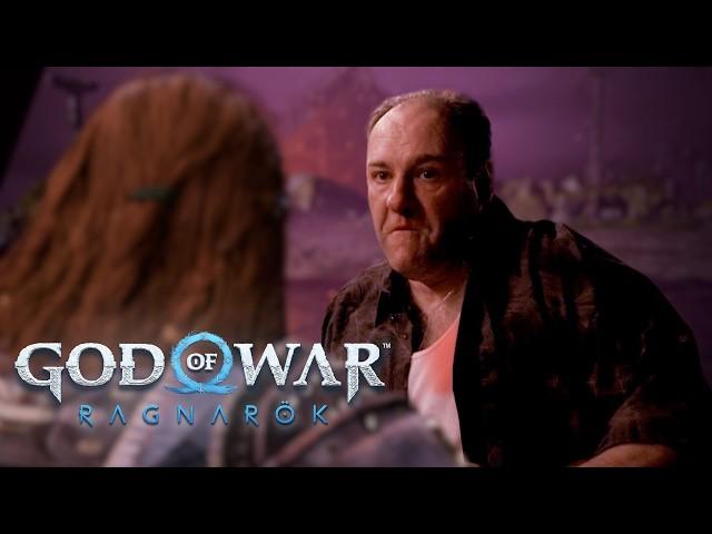 Tony Soprano in God of War: Ragnarok