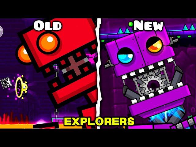 Explorers: Old Vs New - Geometry Dash 2.2