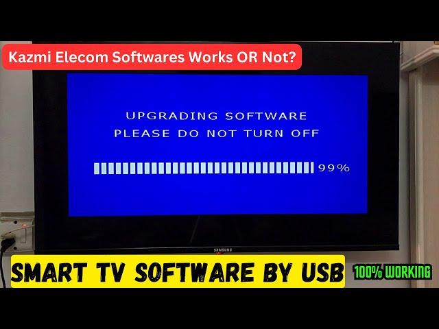 How to Update Smart Tv Software by Usb @KazmiElecom